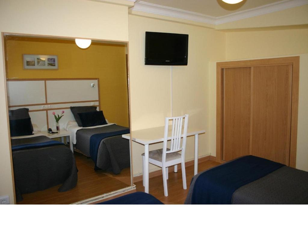 Hostal Mara A Coruña Rum bild